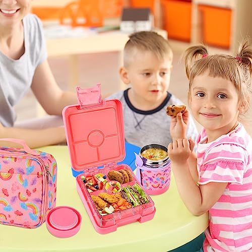 Bento Lunch Box Set With 10oz Soup Thermo