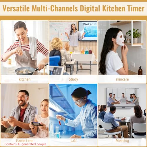 Digital Dual Kitchen Timer