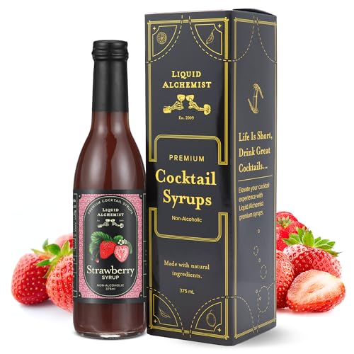 Strawberry Syrup for Cocktails (12.7 Fl Oz)