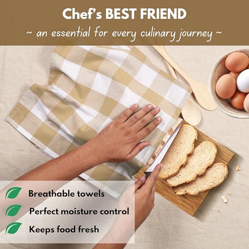 4 Pack Buffalo Check Kitchen Towel 16"x26" (4 Count)
