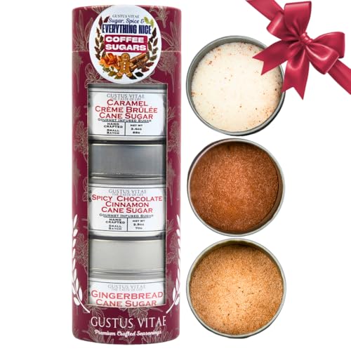 Coffee Sugars Gift Set of 3 (12 Ounce)
