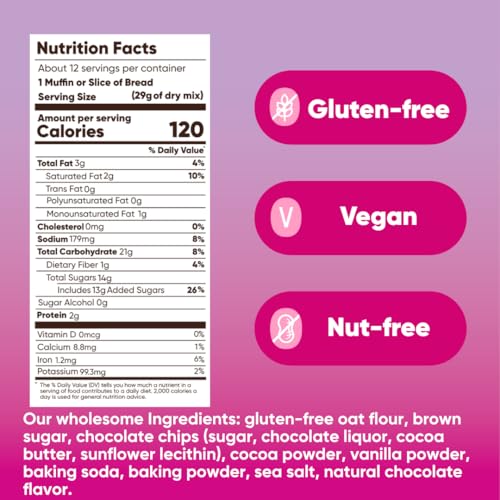 Fudge Brownie Banana Bread & Muffin Mix (24.8 Ounce)