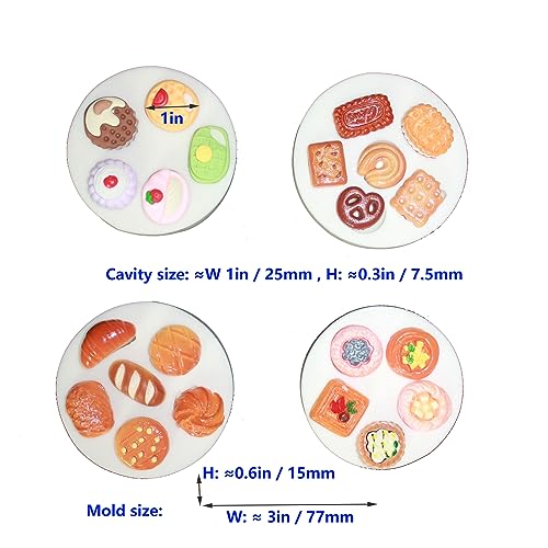 Lovely Small Items Silicone Fondant Molds Set For Cake Topper