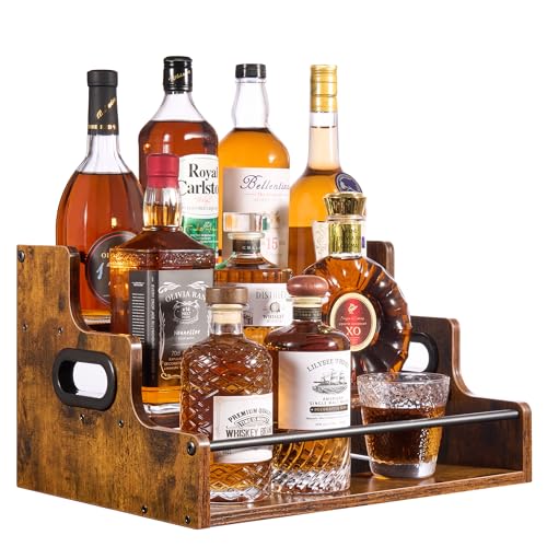 3 Tier Liquor Bottle Display Shelf