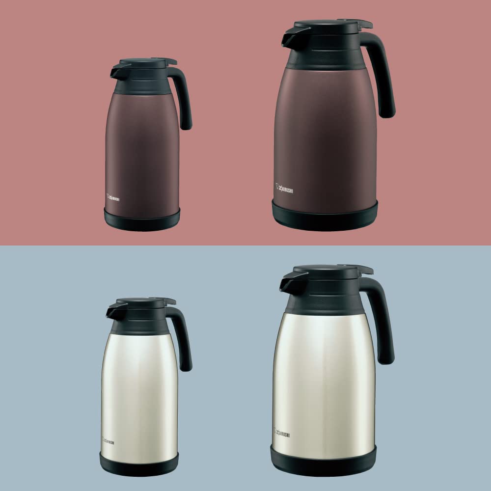 Stainless steel carafe 64.2 ounce capacity
