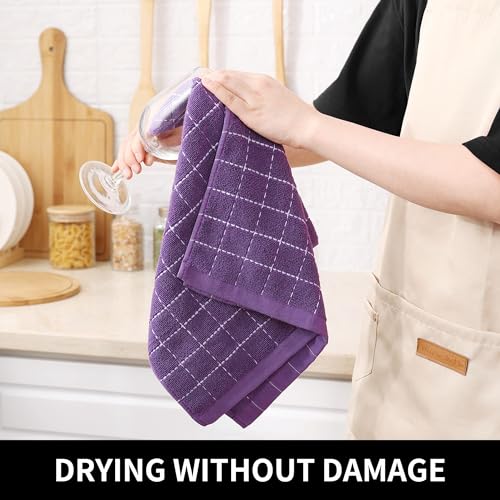 100% Cotton Terry Kitchen Towels (12 Count)