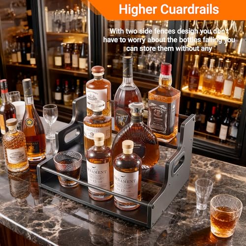 3 Tier Liquor Bottle Display Shelf