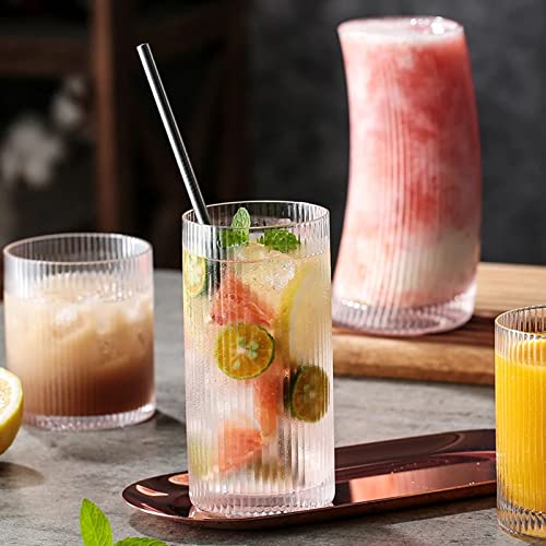 Glass Cups Vintage Glassware Set of 4 Small (4 Count)