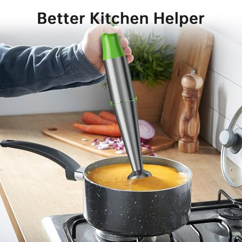Immersion Blender Handheld Corded Hand Blenders Set 1100W