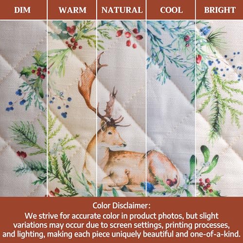 100% Cotton Oven Mitt & Pot Holder Set