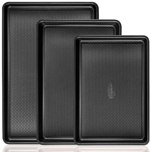 Cookie Sheets for Baking Nonstick (3 Count)