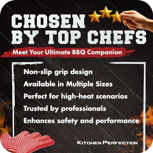 Silicone Smoker BBQ Gloves