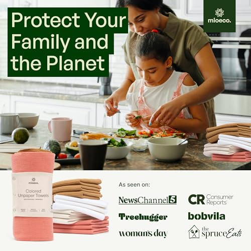 24 Pack Reusable Kitchen Paper Towels (24 Count)