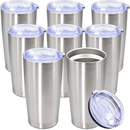 20oz Tumbler Stainless Steel Tumbler Coffee Tumbler with Lid SS