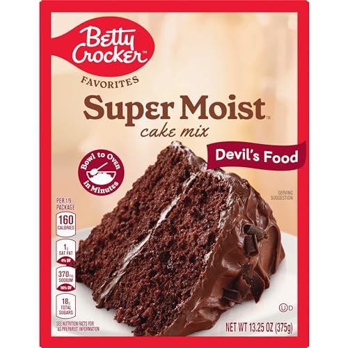 Cake Mix Super Moist Devil's Food (159 Ounce)