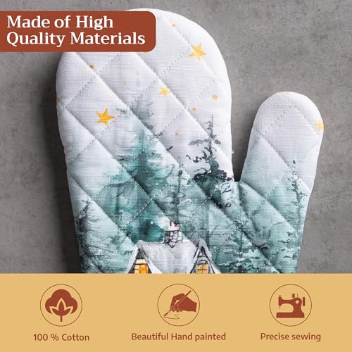 Maison d'Hermine Oven Gloves 100% Cotton Oven Mitt