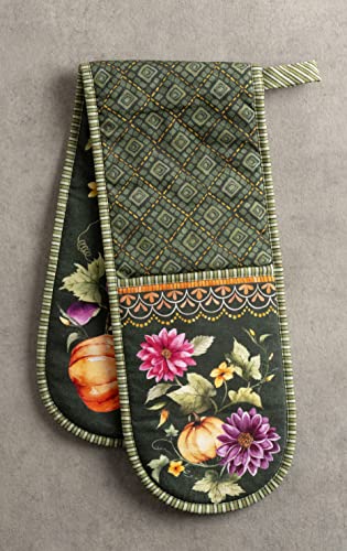 Double Oven Mitts 100% Cotton Double Oven Glove