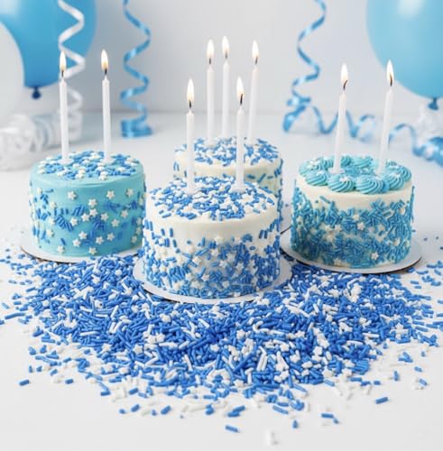 Sprinkles Edible Cake and Cupcake Sprinkles with Assorted Shapes and Sizes for Parties (4 Ounce)