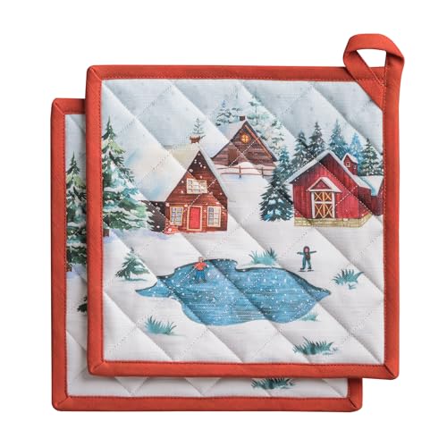 Pot Holders 100% Cotton Potholders (2 Count)