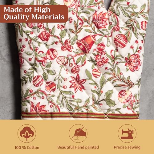 Maison d'Hermine Oven Gloves 100% Cotton Oven Mitt
