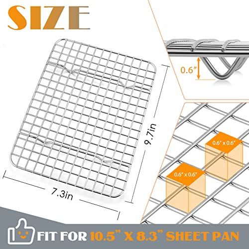 Small Baking Cooling Rack Set of 2