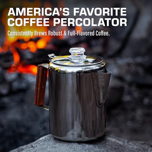 Bozeman Percolator Coffee Pot (9 Count)