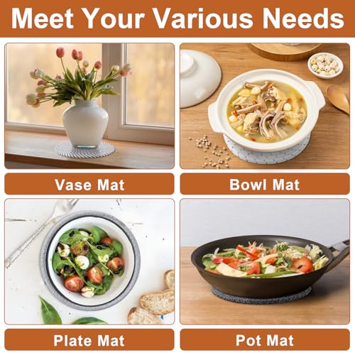 7 Inch Trivets for Hot Dishes (5 Count)