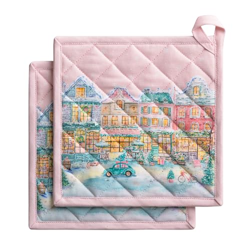 Pot Holders 100% Cotton Potholders (2 Count)