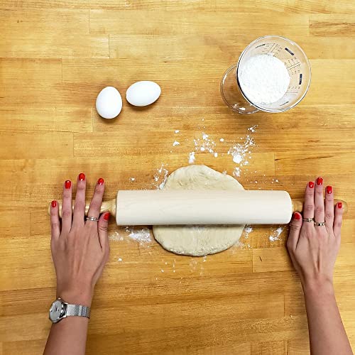 Maple Rolling Pin with Handles