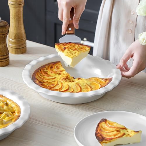 40 Oz Ceramic Pie Pan Set of 2 (2 Count)