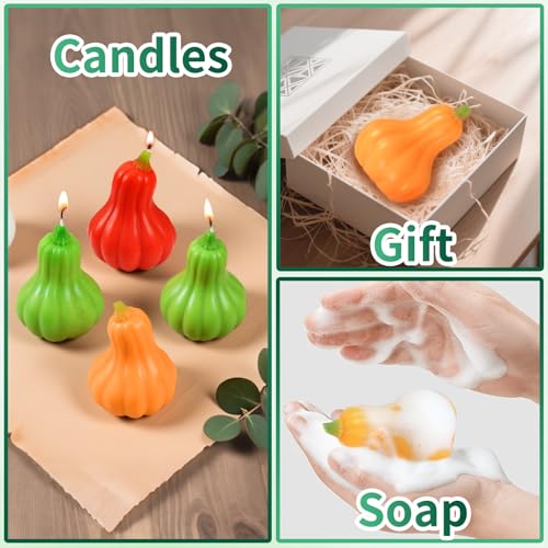 Pumpkin Candle Mold