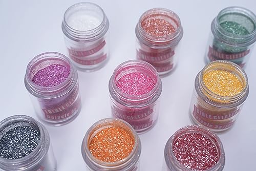 Edible Glitter for Cakes Drinks Luster Dust Set