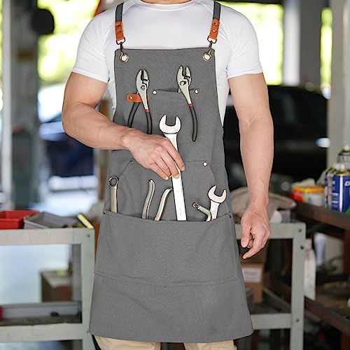 Canvas Aprons for Men Chef Apron