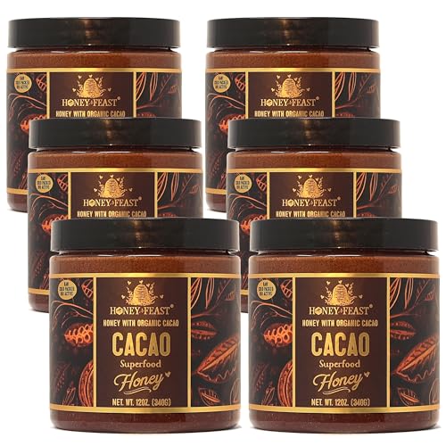 Raw Honey with Organic Cacao (72 Fl Oz)
