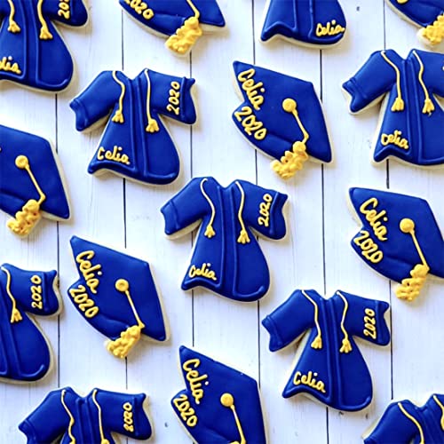 Graduation Cookie Cutters 6Pcs for Celebration Kitchen Baking (6 Count)