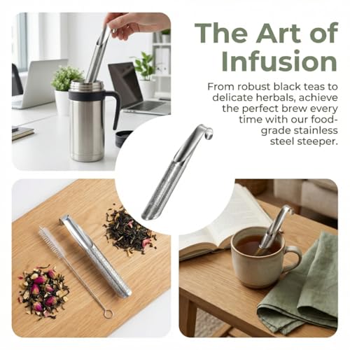 2 Sets Upgraded Version Tea Strainer (2 Count)