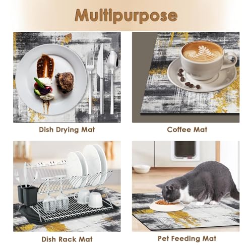 Coffee Mat for Countertops (2 Count)