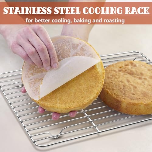 4 Pcs Baking Wire Rack for Cooling