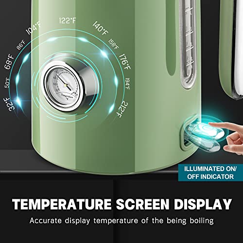 57oz Electric Kettle with Thermometer