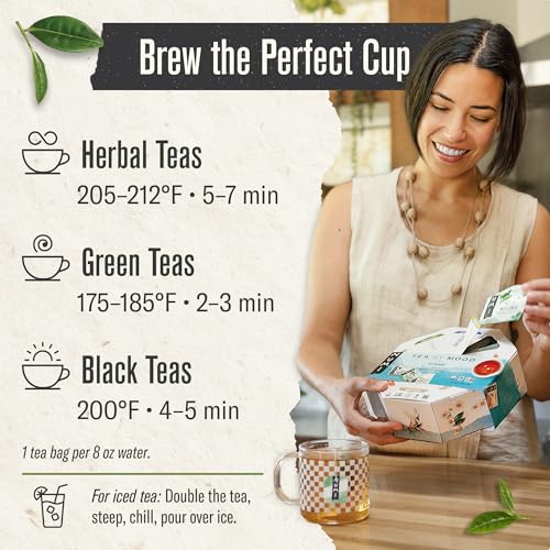 Organic Tea By Mood Gift Set (40 Count)