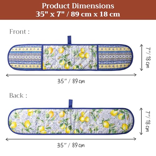 Double Oven Mitts 100% Cotton Double Oven Glove