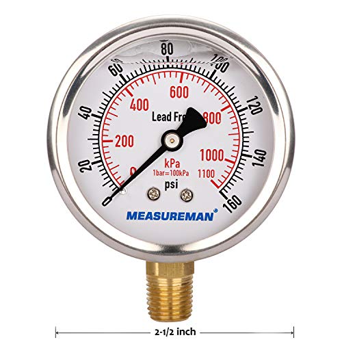Lead Free Pressure Gauge