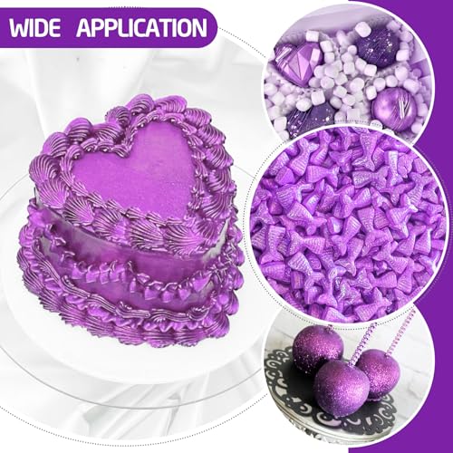 Purple Edible Glitter Spray