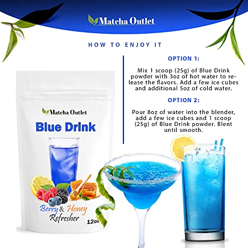 Blue Drink Spirulina Powder (12 Ounce)