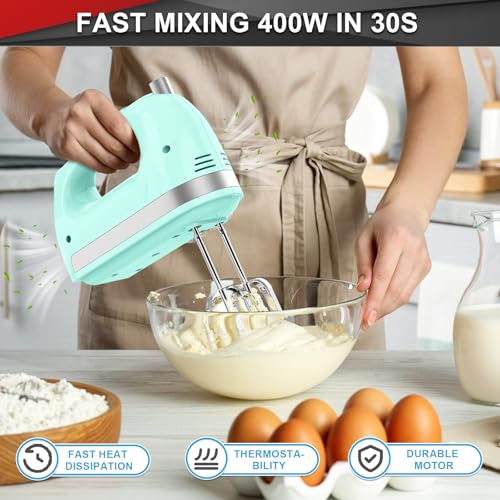 Hand Mixer Electric Handheld 400W