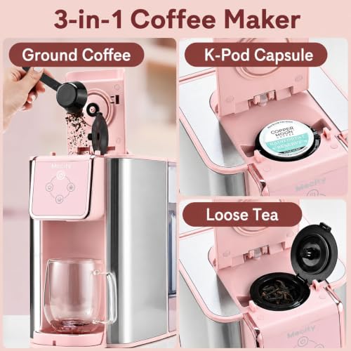 Pink Coffee Maker 3