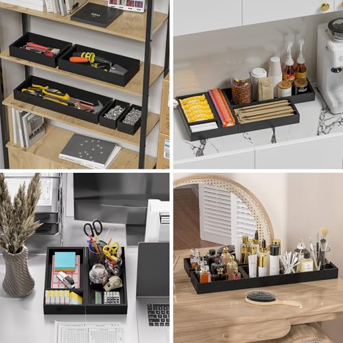 Bamboo Kitchen Drawer Organizer (2 Count)