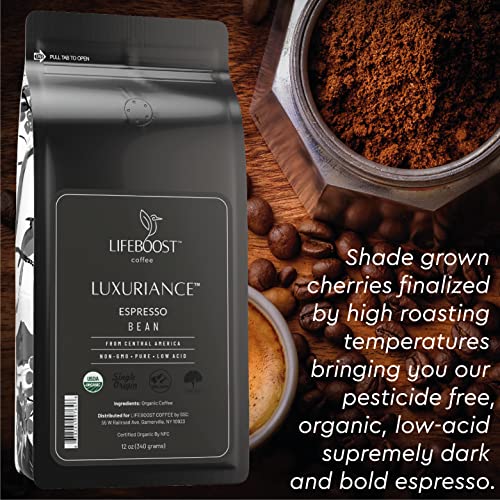 Organic Espresso Whole Bean Coffee (12 Ounce)