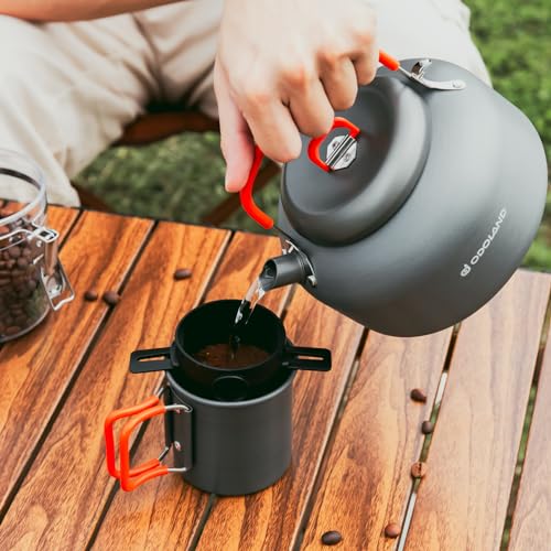 1.2L Camping Coffee Pot Camp Coffee Makers (3 Count)