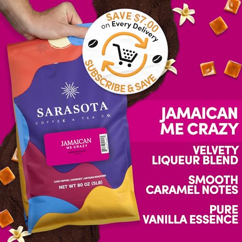Sarasota Coffee Ground Jamaican Me Crazy (80 Ounce)